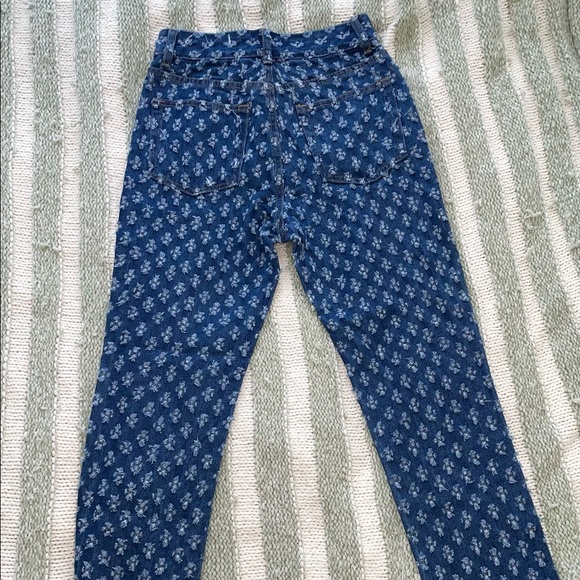 Adika Ripley Textured Pattern Distressed Jeans - Picture 2 of 4